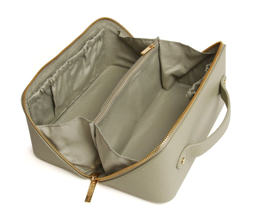 Bag Ymolchi - Gwyrdd | Train Case by Alice Wheeler - Pistachio