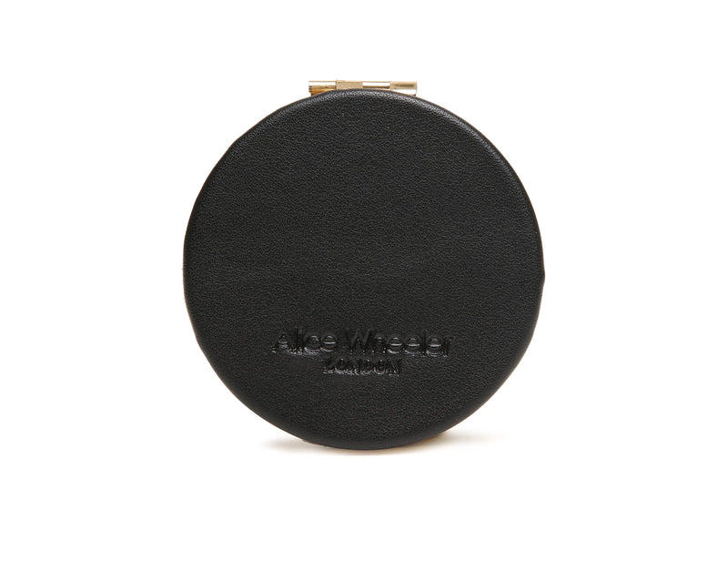 Drych Poced - Sebra | Compact Mirror by Alice Wheeler - Zebra