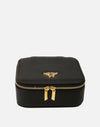 Blwch Gemwaith - Du | Jewellery Box / Travel Case by Alice Wheeler - Black