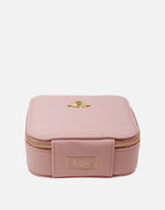 Blwch Gemwaith - Pinc | Jewellery Box / Travel Case by Alice Wheeler - Pink