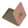 Drych Poced - Pinc | Compact Mirror by Alice Wheeler - Pink