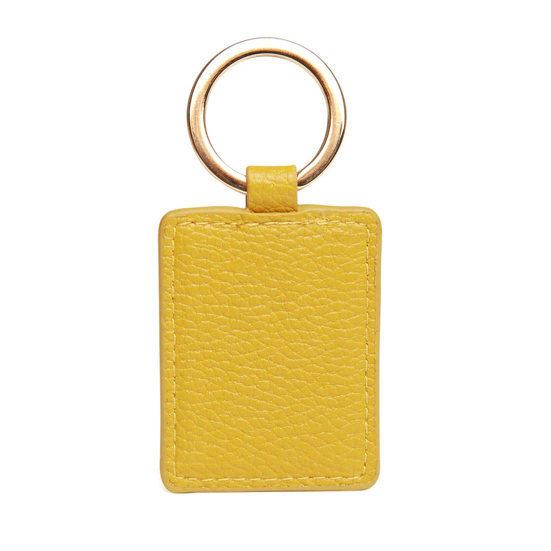 Modrwy Goriadau - Melyn | Keyring by Alice Wheeler - Ochre