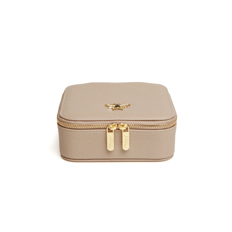 Blwch Gemwaith - Carreg | Jewellery Box / Travel Case by Alice Wheeler - Stone