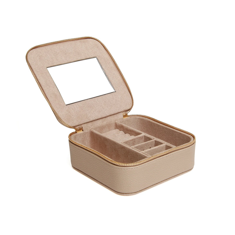 Blwch Gemwaith - Carreg | Jewellery Box / Travel Case by Alice Wheeler - Stone