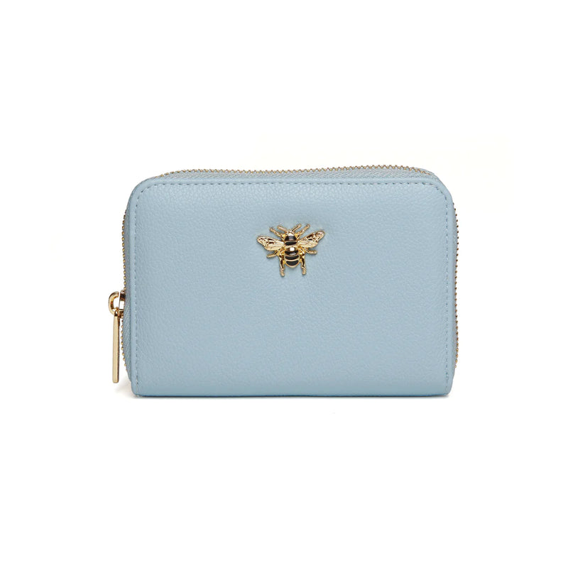 Pwrs Bromley - Glas | Bromley Purse by Alice Wheeler - Pastel Blue
