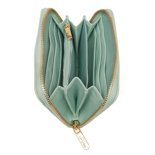 Pwrs Bromley - Mint | Bromley Purse by Alice Wheeler - Pastel Mint