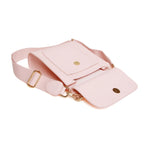 Bag Croesgorff - Pinc | Bloomsburry Messenger Bag by Alice Wheeler - Pastel Pink