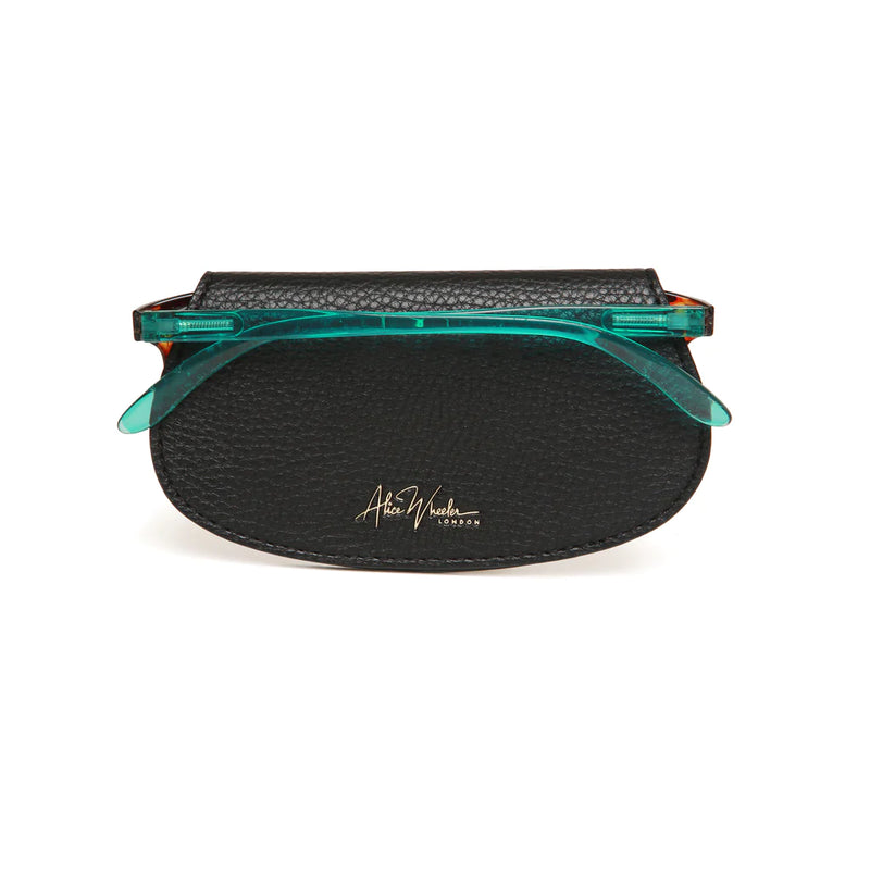 Câs Sbectol - Du | Glasses Case by Alice Wheeler - Black