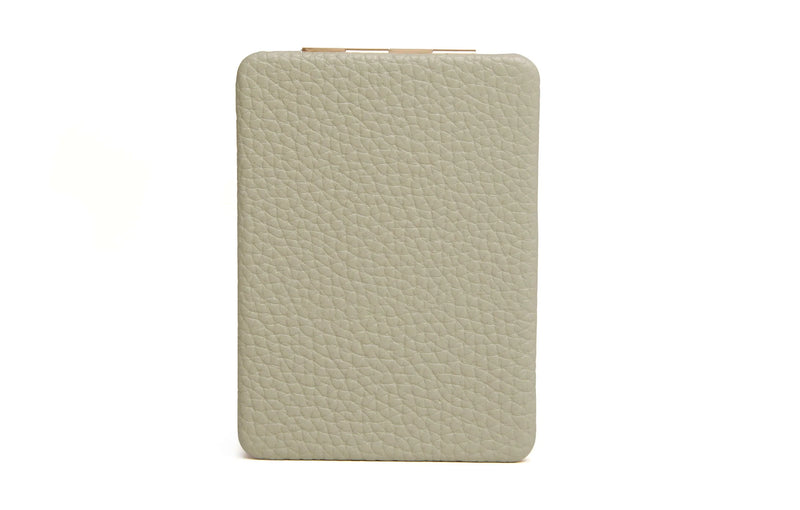 Drych Poced - Green | Compact Mirror by Alice Wheeler - Pistachio