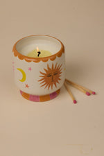 Cannwyll A Dopo | A Dopo Ceramic Candle - Sun, Orange Blossom