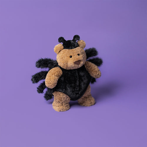Bartholemew'r Arth Pry Cop Jellycat | Jellycat Bartholomew Bear 'Spider'