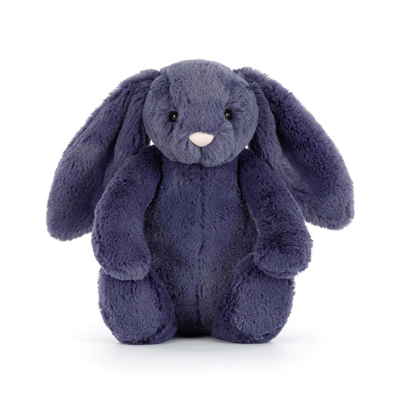 Bwni Bach - Piws Tywyll | Jellycat Bashful Saffyre Bunny