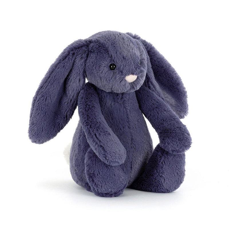 Bwni Bach - Piws Tywyll | Jellycat Bashful Saffyre Bunny