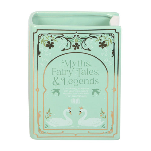 Fâs Siap Llyfr | Book Shaped Vase - Myths, Fairy Tales & Legends.