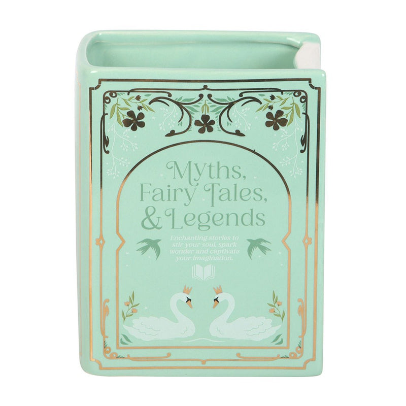 Fâs Siap Llyfr | Book Shaped Vase - Myths, Fairy Tales & Legends.