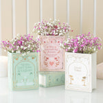 Fâs Siap Llyfr | Book Shaped Vase - Myths, Fairy Tales & Legends.