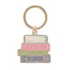 Modrwy Goriadau Llyfrau Enamel | Enamel Bookworm Keyring