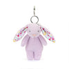 Bwni Bag Blodeuog - Jasmin | Jellycat Blossom Bunny Bag Charm - Jasmine