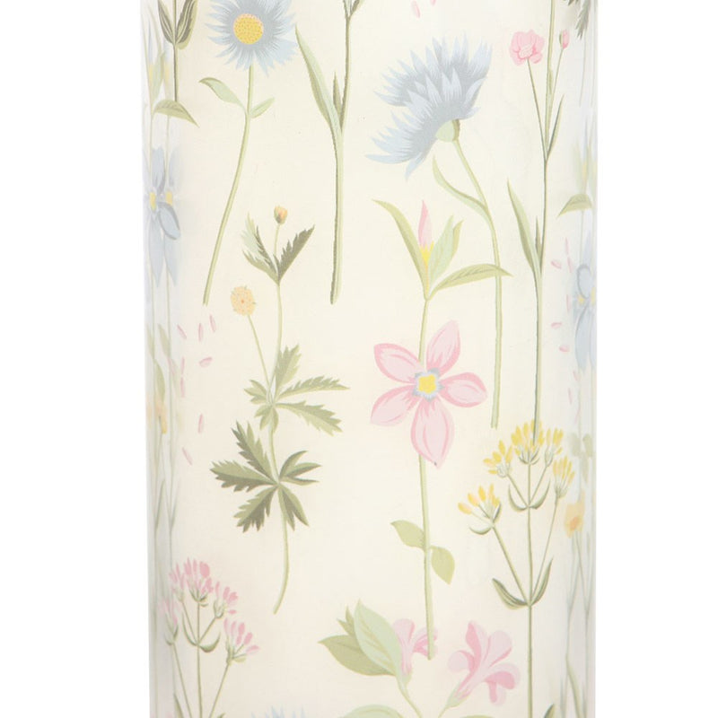 Cannwyll - Blodau Hardd | Tube Candle - Blooming Lovely