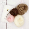 Pecyn Ffeltio Nodwydd - Cwningen Fach | Needle Felting Craft Kit - Baby Bunny