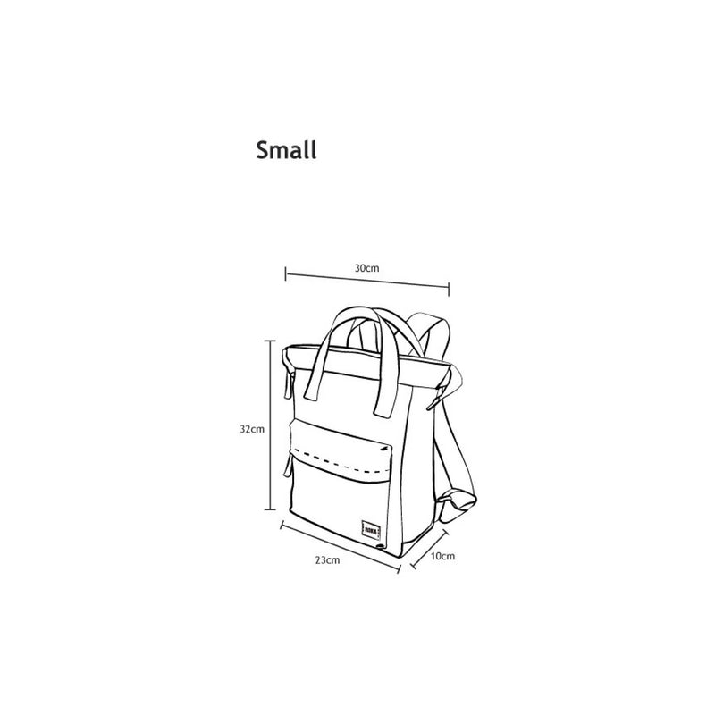 Bag Roka | ROKA Bantry B Small Sustainable - Mars Red (Canvas)