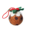 Addurn Nadolig Ffelt - Pwdin 'Dolig | Christmas Felt Decoration - Pudding