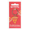 Modrwy Goriadau Pitsa Enamel | Enamel Pizza Slice Keyring