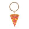 Modrwy Goriadau Pitsa Enamel | Enamel Pizza Slice Keyring