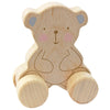 Tegan Anifail Pren ar Olwynion | Wooden Push Animal Toy