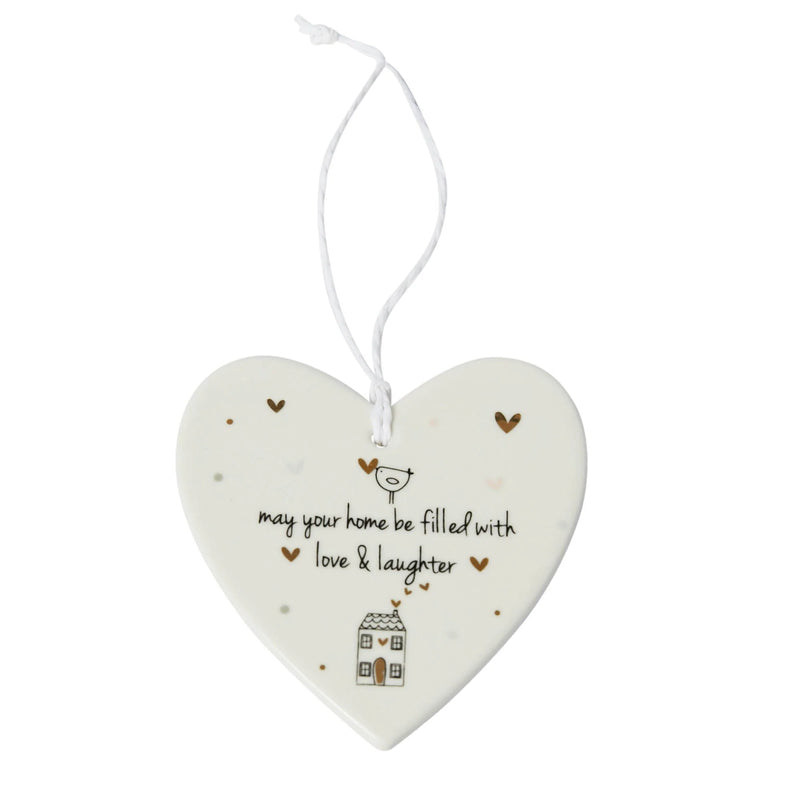 Addurn Serameg  | Ceramic Decoration - Love & laughter