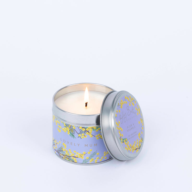 Cannwyll Bersawrus | Fragranced Tin Candle - Lovely Mum