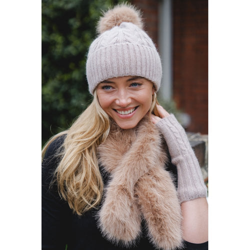 Menig Ronnie - Cappuccino | Ronnie Wristwarmers - Cappuccino