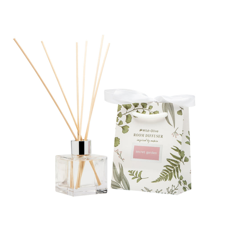 Tryledwr Olew - Rhosyn | Room Reed Diffuser - Cinder Rose