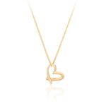 Cadwen Aur | Gold Plated Droplet Necklace - Angelia