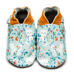 Esgidiau Inch Blue Cath Flodeuog  | Floral Kitty Inch Blue Shoes