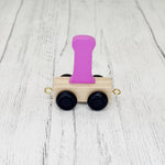 Trên y Wyddor - “I” Lliw - Pinc  | Alphabet Train - Coloured “I” - Pink