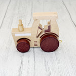 Trên y Wyddor - Tractor Blaen Naturiol  | Alphabet Train - Natural Front End Tractor