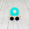 Trên y Wyddor - “O” Lliw - Gwyrddlas | Alphabet Train - Coloured “O” - Turquoise