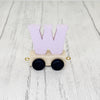 Trên y Wyddor - “W” Lliw - Lelog  | Alphabet Train - Coloured “W” - Lilac