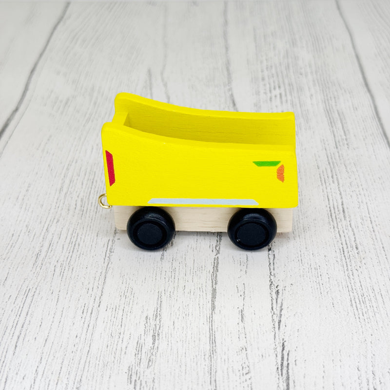 Trên y Wyddor - Trelar Ôl Lliw - Melyn | Alphabet Train - Colour Back End Trailer - Yellow