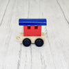 Trên y Wyddor - Cerbyd Ôl Lliw - Glas a Coch | Alphabet Train - Colour Back End Carriage - Blue & Red