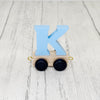Trên y Wyddor - “K” Lliw - Glas Golau  | Alphabet Train - Coloured “K” - Sky Blue