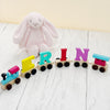 Trên y Wyddor - "D” Lliw - Pinc  | Alphabet Train - Coloured “D” - Pink
