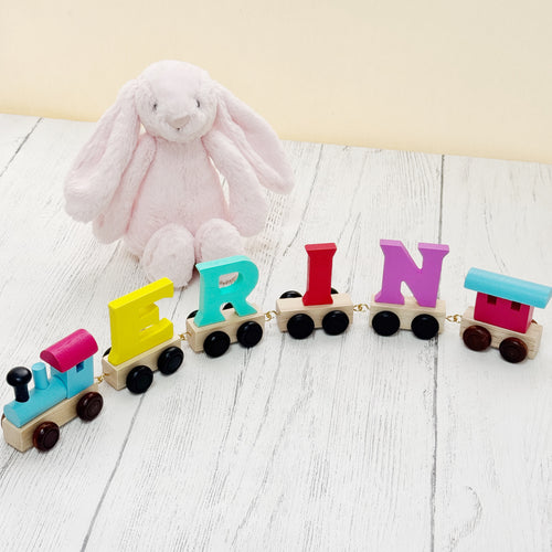 Trên y Wyddor - "D” Lliw - Pinc  | Alphabet Train - Coloured “D” - Pink