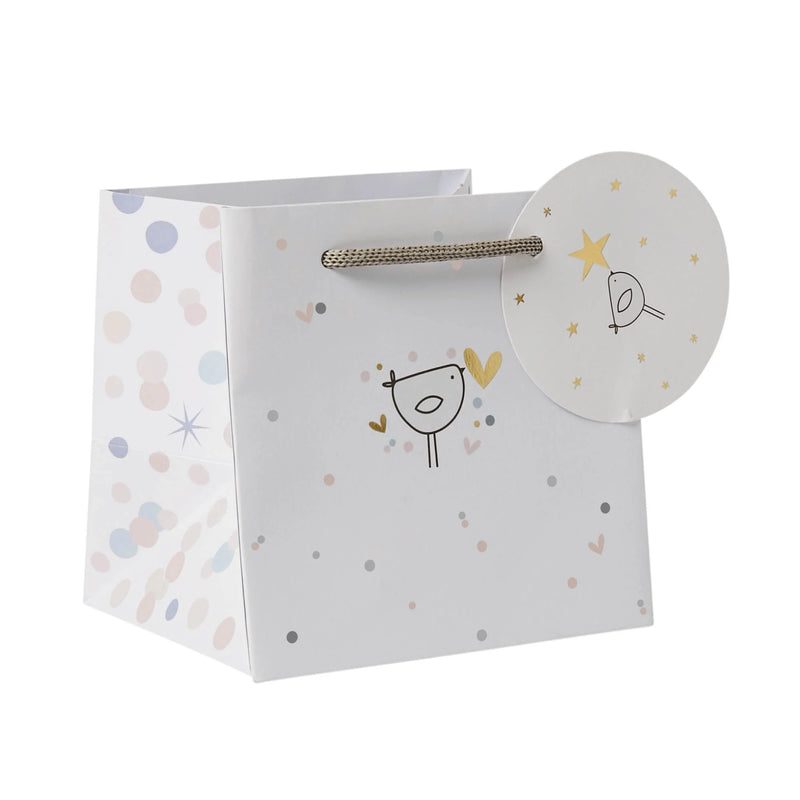 Bag Anrheg Mwg - Aderyn Bach | Mug Gift Bag - Little Bird