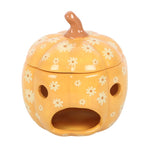 Llosgwr Olew - Pwmpen Blodeuog | Oil Burner - Floral Pumpkin