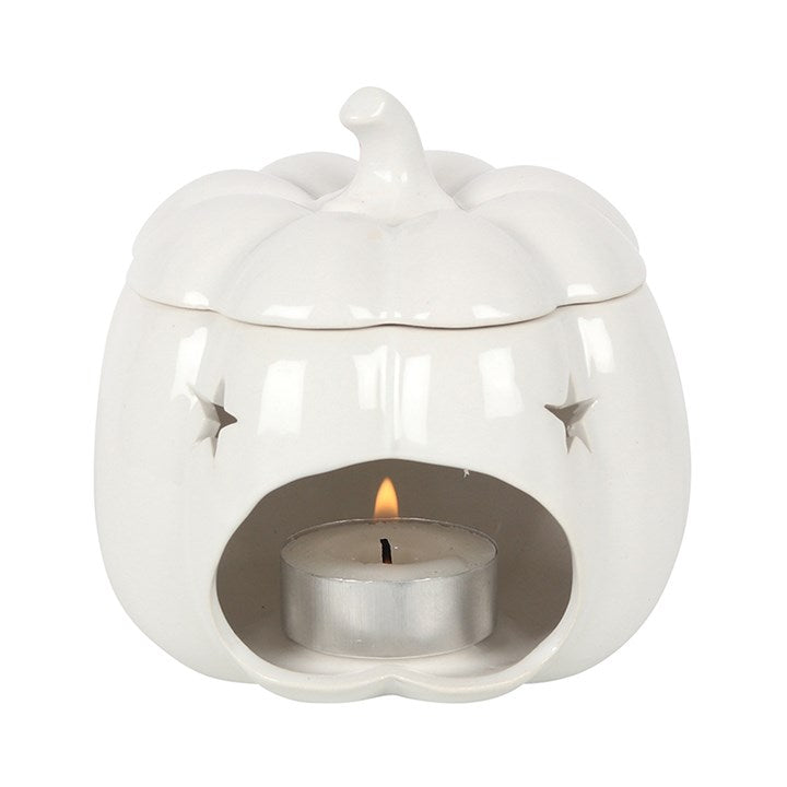 Llosgwr Olew - Pwmpen Wen | Oil Burner - White Pumpkin