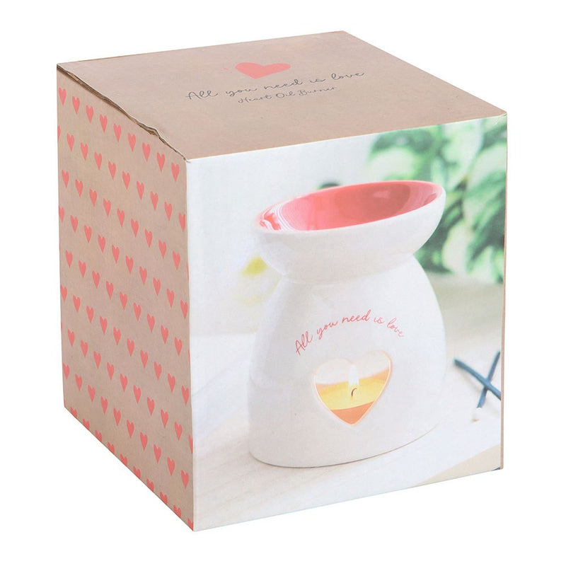 Llosgwr Olew - Cariad | Oil Burner - All You Need is Love