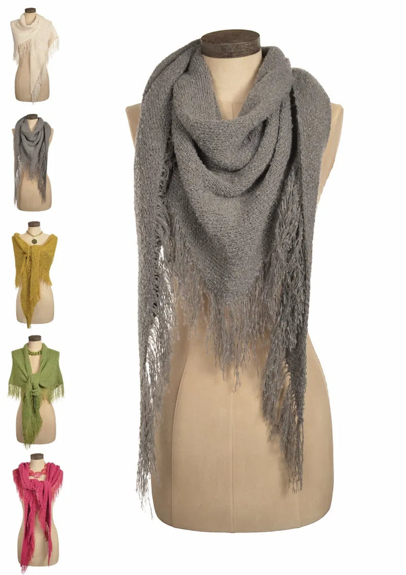 Sgarff / Siol | Wrap / Shrug - Flint
