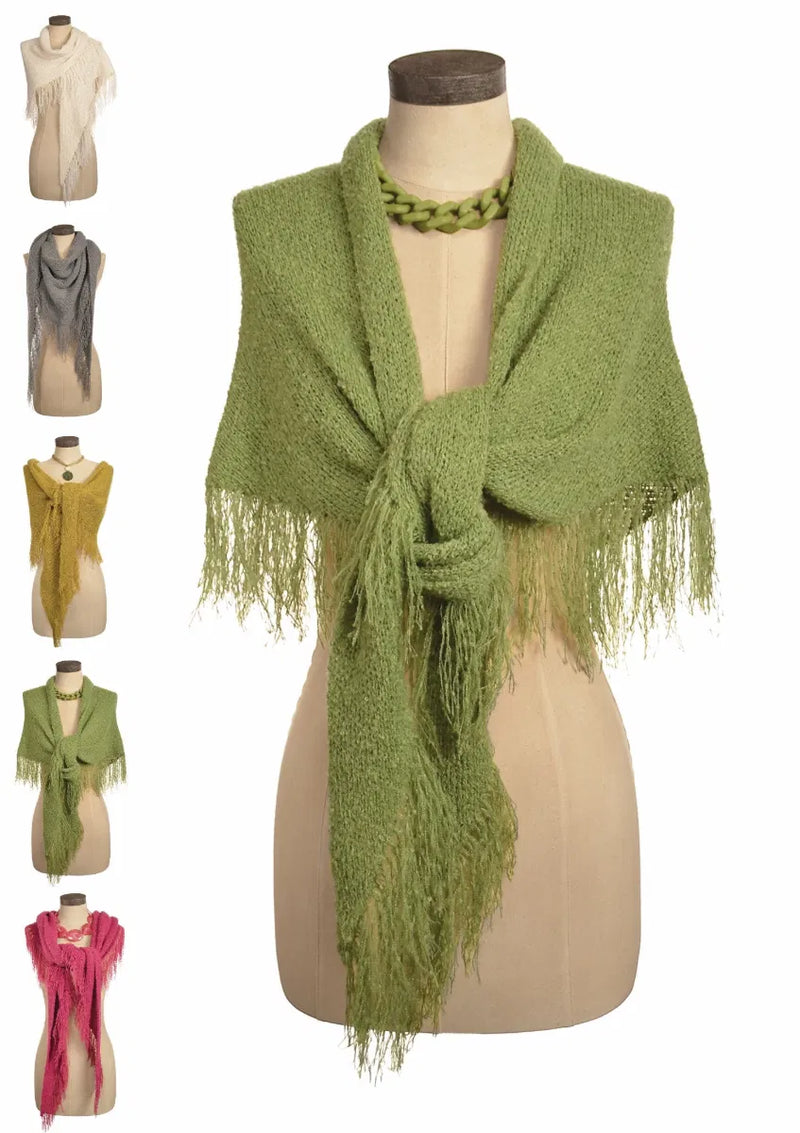 Sgarff / Siol | Wrap / Shrug - Grass